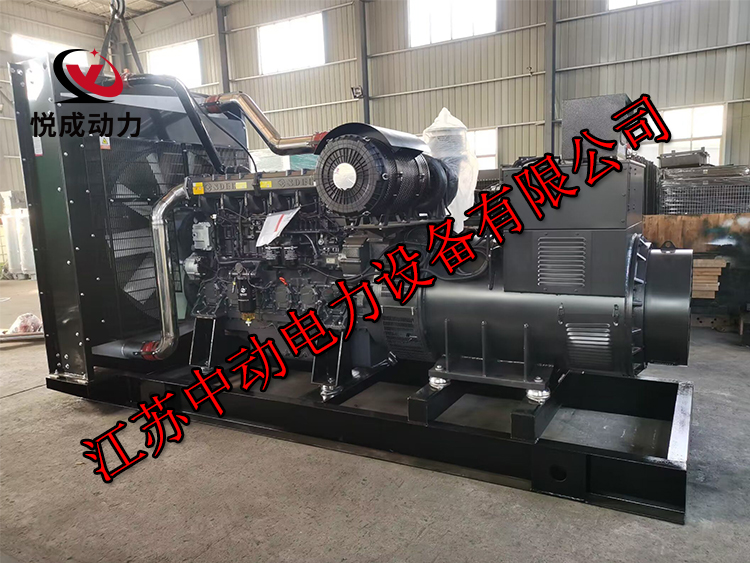 6KTAA25-G320上柴動力900KW柴油發電機組