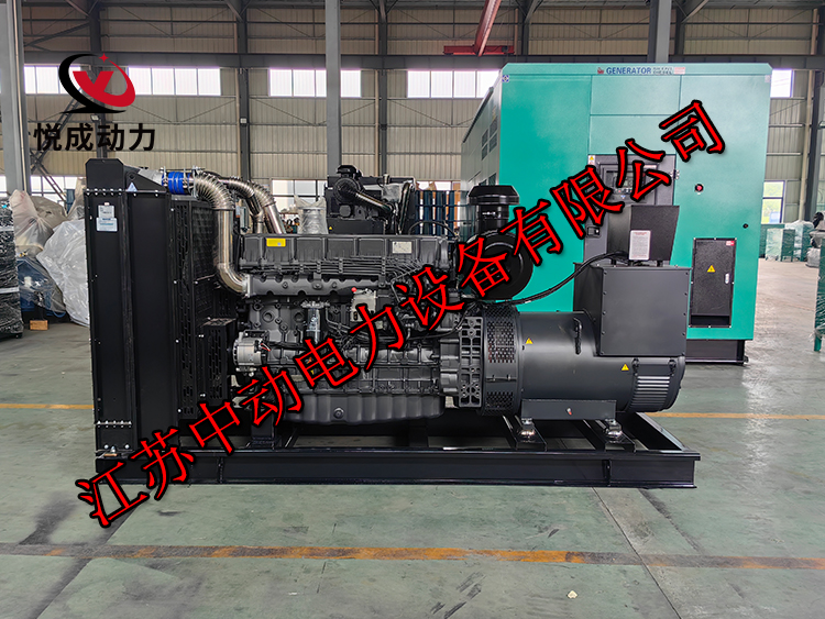 SC12E460D2上柴動力300KW柴油發電機組