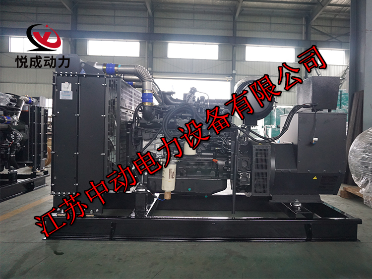 12GTAA27-G32上柴動力500KW柴油發電機組