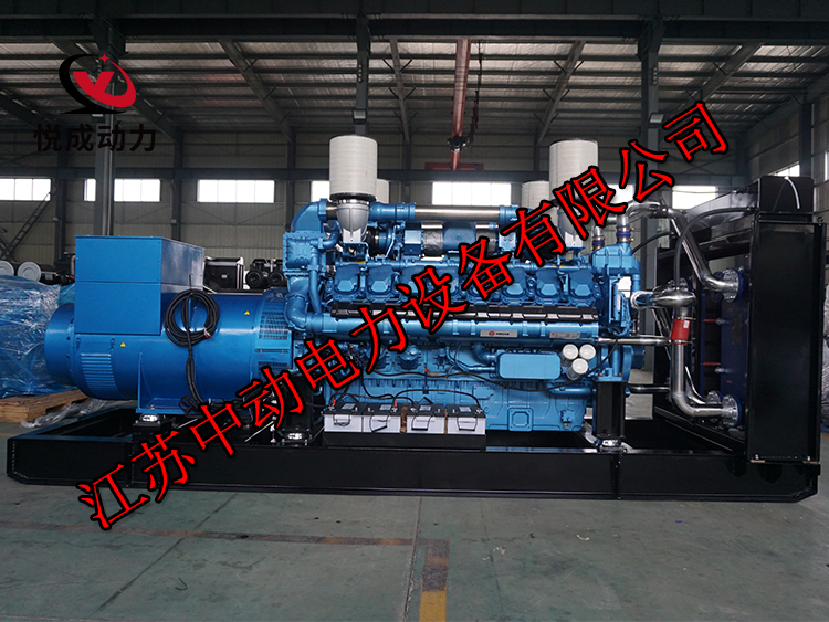 12M55D2450E310博杜安2000KW柴油發電機組