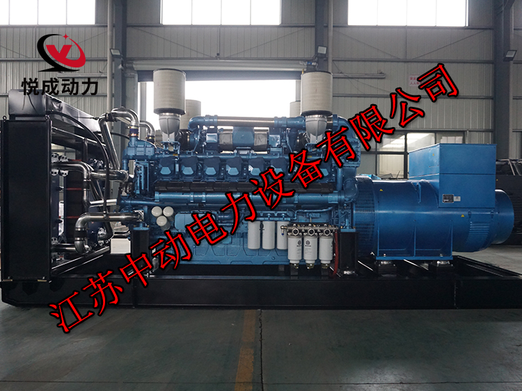 12M55D2450E310博杜安2000KW柴油發電機組