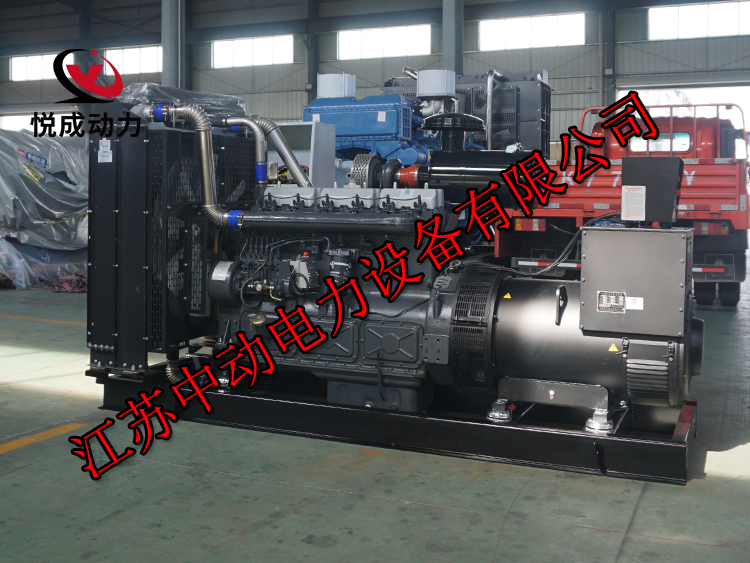 YC12H440松柴動力400KW柴油發電機組